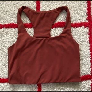 Girlfriend Collective Paloma Bra Small Sedona